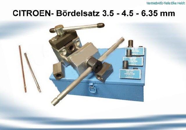 Flaring Tool for Citroen 3.5 - 4.5 - 6.35 mm