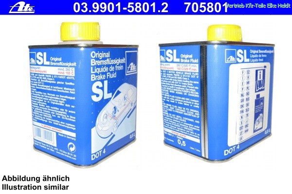 ATE SL DOT 4 Bremsflüssigkeit - 50 Liter Fass