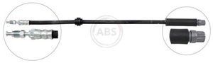 A.b.s. Bremsschlauch [Hersteller-Nr. SL3885] für Peugeot