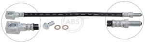 A.b.s. Bremsschlauch [Hersteller-Nr. SL5034] für Daimler