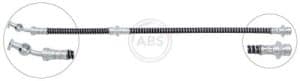 A.b.s. Bremsschlauch [Hersteller-Nr. SL5557] für Land Rover