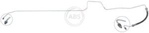 A.b.s. Bremsschlauch [Hersteller-Nr. SL6638] für Renault