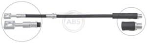 A.b.s. Bremsschlauch Vorderachse [Hersteller-Nr. SL5696] für Cadillac