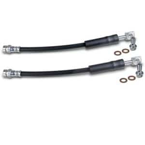Atec 2x Bremsschlauch mit Hohlschraube hinten [Hersteller-Nr. 40792547] für Audi