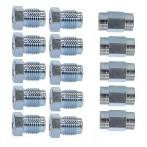 Atec 5x Bremsrohrverbinder+ 10x Bremsrohrverschraubung [Hersteller-Nr. 40576371]
