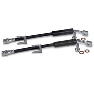 Bestprice 2x Bremsschlauch + Haltefedern hinten [Hersteller-Nr. 40825515] für Audi