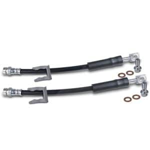 Bestprice 2x Bremsschlauch + Haltefedern hinten [Hersteller-Nr. 40825516] für Audi