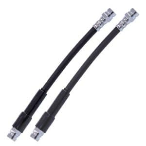 Bestprice 2x Bremsschlauch Hinterachse [Hersteller-Nr. 10621079] für Audi
