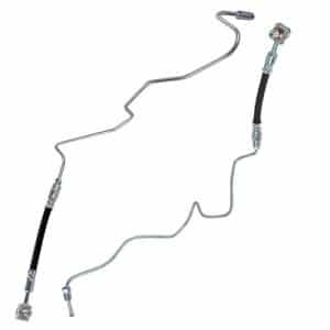 Bestprice 2x Bremsschlauch hinten [Hersteller-Nr. 10620157] für Seat