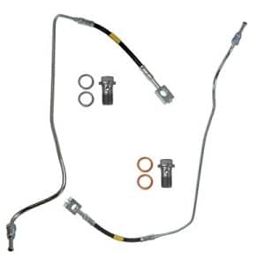 Bestprice 2x Bremsschlauch hinten [Hersteller-Nr. 10620160] für Audi