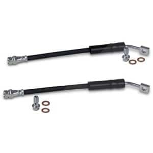Bestprice 2x Bremsschlauch mit Hohlschraube hinten [Hersteller-Nr. 40792526] für Audi