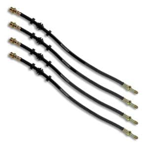 Bestprice 4x Bremsschlauch Vorder- und Hinterachse [Hersteller-Nr. 31294072] für Ford