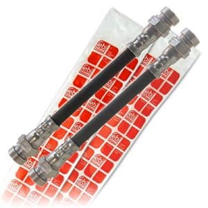 Febi Bilstein 2x Bremsschlauch hinten [Hersteller-Nr. 01895] für Seat