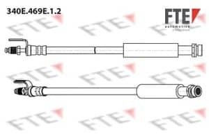 Fte Bremsschlauch [Hersteller-Nr. 9240507] für Ford