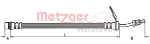Metzger Autoteile Bremsschlauch [Hersteller-Nr. 4110211] für Nissan