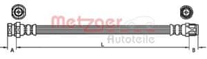 Metzger Autoteile Bremsschlauch [Hersteller-Nr. 4110213] für Nissan