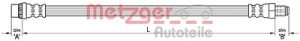 Metzger Autoteile Bremsschlauch [Hersteller-Nr. 4110227] für Citroën