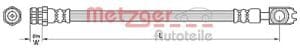 Metzger Autoteile Bremsschlauch [Hersteller-Nr. 4110441] für Audi