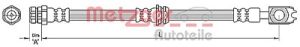 Metzger Autoteile Bremsschlauch [Hersteller-Nr. 4110444] für Audi