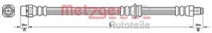 Metzger Autoteile Bremsschlauch [Hersteller-Nr. 4110478] für BMW