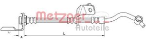 Metzger Autoteile Bremsschlauch [Hersteller-Nr. 4110820] für Hyundai