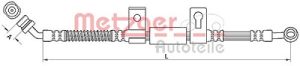 Metzger Autoteile Bremsschlauch [Hersteller-Nr. 4110831] für Kia