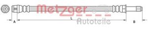 Metzger Autoteile Bremsschlauch [Hersteller-Nr. 4111090] für Audi