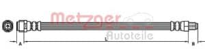 Metzger Autoteile Bremsschlauch [Hersteller-Nr. 4111119] für Mercedes-Benz