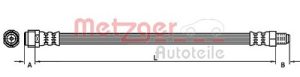 Metzger Autoteile Bremsschlauch [Hersteller-Nr. 4111120] für Mercedes-Benz