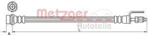 Metzger Autoteile Bremsschlauch [Hersteller-Nr. 4111334] für Ford