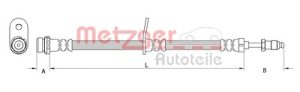 Metzger Autoteile Bremsschlauch [Hersteller-Nr. 4111360] für Ford