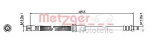 Metzger Autoteile Bremsschlauch [Hersteller-Nr. 4111482] für Mercedes-Benz