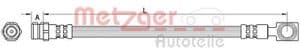 Metzger Autoteile Bremsschlauch [Hersteller-Nr. 4111522] für Seat