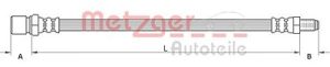 Metzger Autoteile Bremsschlauch [Hersteller-Nr. 4111548] für Opel