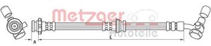 Metzger Autoteile Bremsschlauch [Hersteller-Nr. 4111581] für Renault