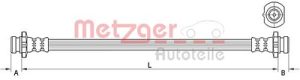 Metzger Autoteile Bremsschlauch [Hersteller-Nr. 4111583] für Nissan