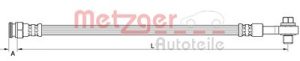 Metzger Autoteile Bremsschlauch [Hersteller-Nr. 4111619] für Opel