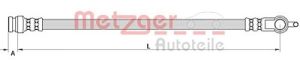 Metzger Autoteile Bremsschlauch [Hersteller-Nr. 4111630] für Mazda