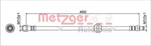 Metzger Autoteile Bremsschlauch [Hersteller-Nr. 4111775] für Mercedes-Benz