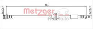 Metzger Autoteile Bremsschlauch [Hersteller-Nr. 4111779] für Fiat