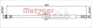 Metzger Autoteile Bremsschlauch [Hersteller-Nr. 4111792] für Renault
