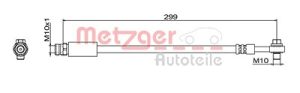 Metzger Autoteile Bremsschlauch [Hersteller-Nr. 4111827] für Audi