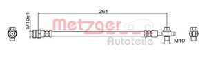 Metzger Autoteile Bremsschlauch [Hersteller-Nr. 4111829] für Seat