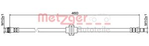 Metzger Autoteile Bremsschlauch [Hersteller-Nr. 4111833] für Renault