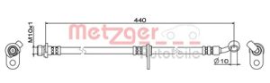 Metzger Autoteile Bremsschlauch [Hersteller-Nr. 4111847] für Honda