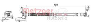 Metzger Autoteile Bremsschlauch [Hersteller-Nr. 4111866] für Hyundai