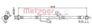 Metzger Autoteile Bremsschlauch [Hersteller-Nr. 4111887] für Toyota