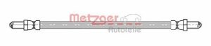 Metzger Autoteile Bremsschlauch [Hersteller-Nr. 4112534] für Ford