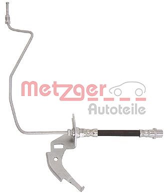 Metzger Autoteile Bremsschlauch [Hersteller-Nr. 4119360] für Opel