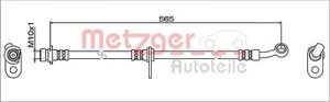 Metzger Autoteile Bremsschlauch [Hersteller-Nr. 4119374] für Honda